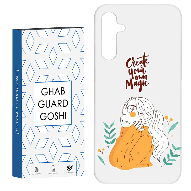 کاور قاب گارد گوشی طرح دخترانه کد Dimo-050 مناسب برای گوشی موبایل سامسونگ Galaxy A54