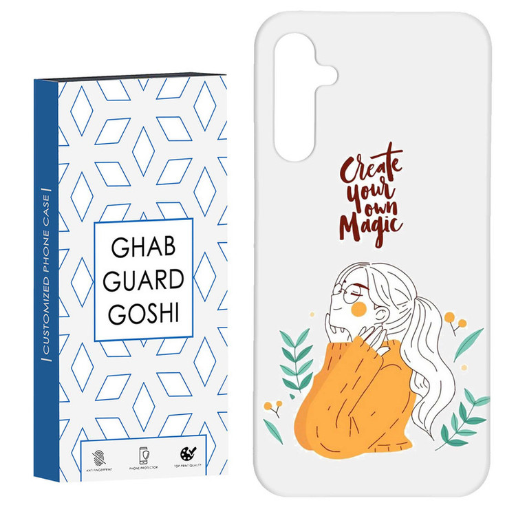 کاور قاب گارد گوشی طرح دخترانه کد Dimo-050 مناسب برای گوشی موبایل سامسونگ Galaxy A54