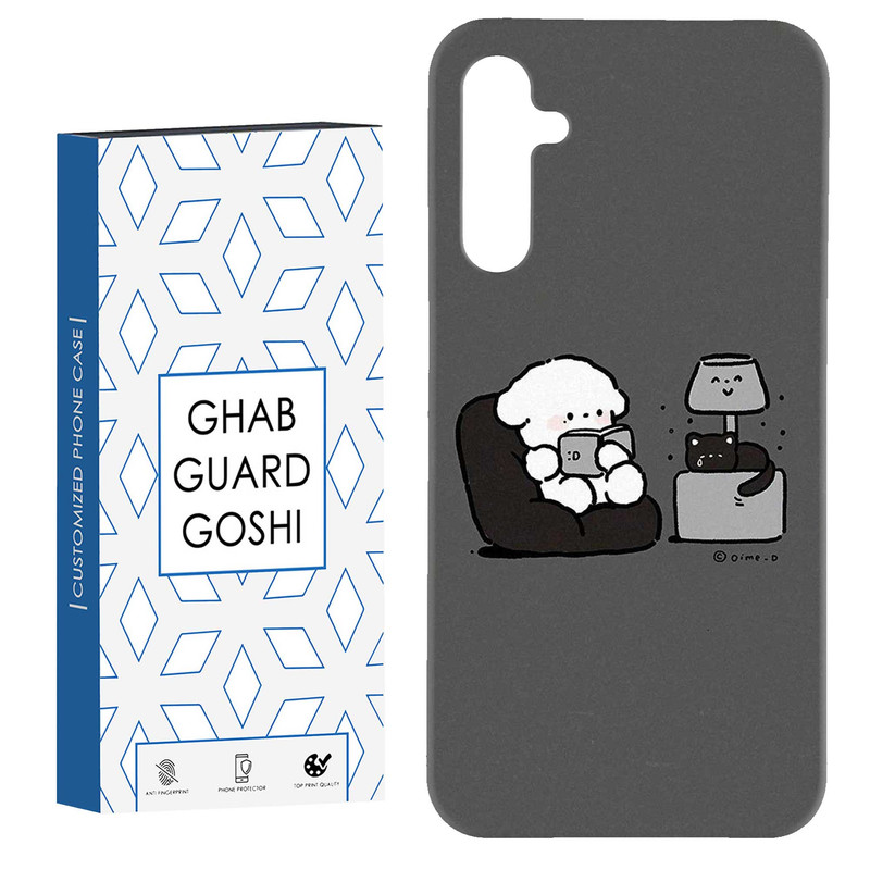 کاور قاب گارد گوشی طرح خرسو گربه کد Dimo-849 مناسب برای گوشی موبایل سامسونگ Galaxy A54