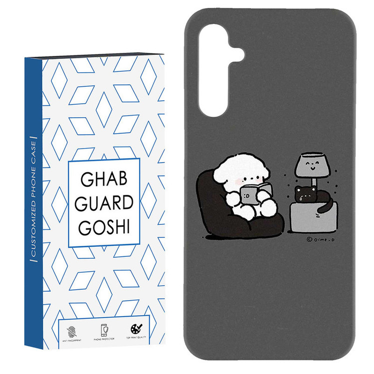 کاور قاب گارد گوشی طرح خرسو گربه کد Dimo-849 مناسب برای گوشی موبایل سامسونگ Galaxy A54