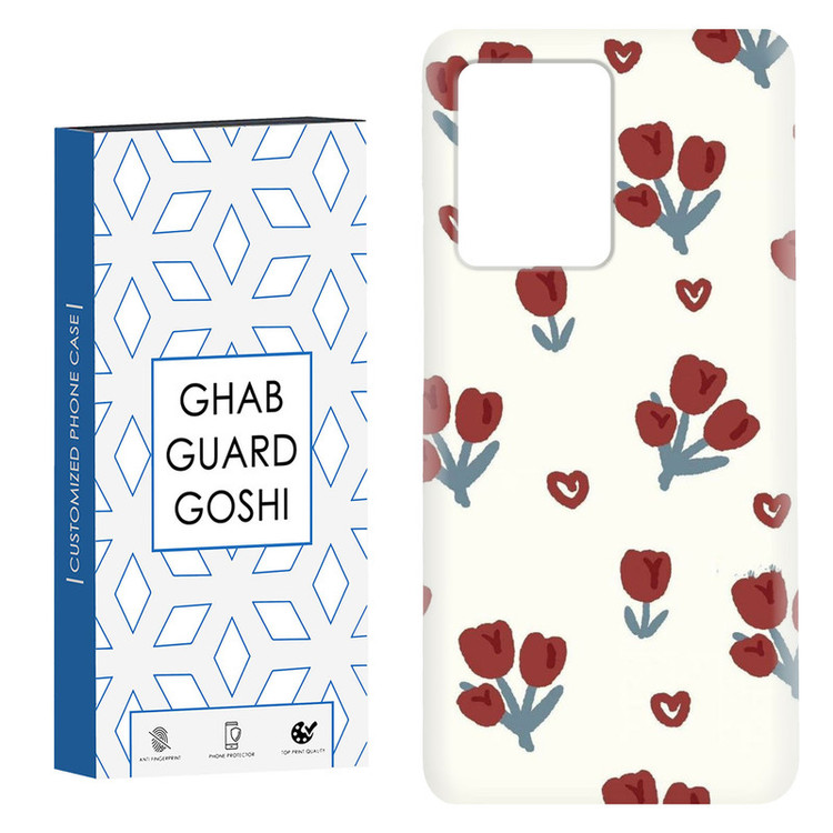کاور قاب گارد گوشی طرح گل کد Dimo-140 مناسب برای گوشی موبایل شیائومی Redmi Note 12 Pro Plus 5G
