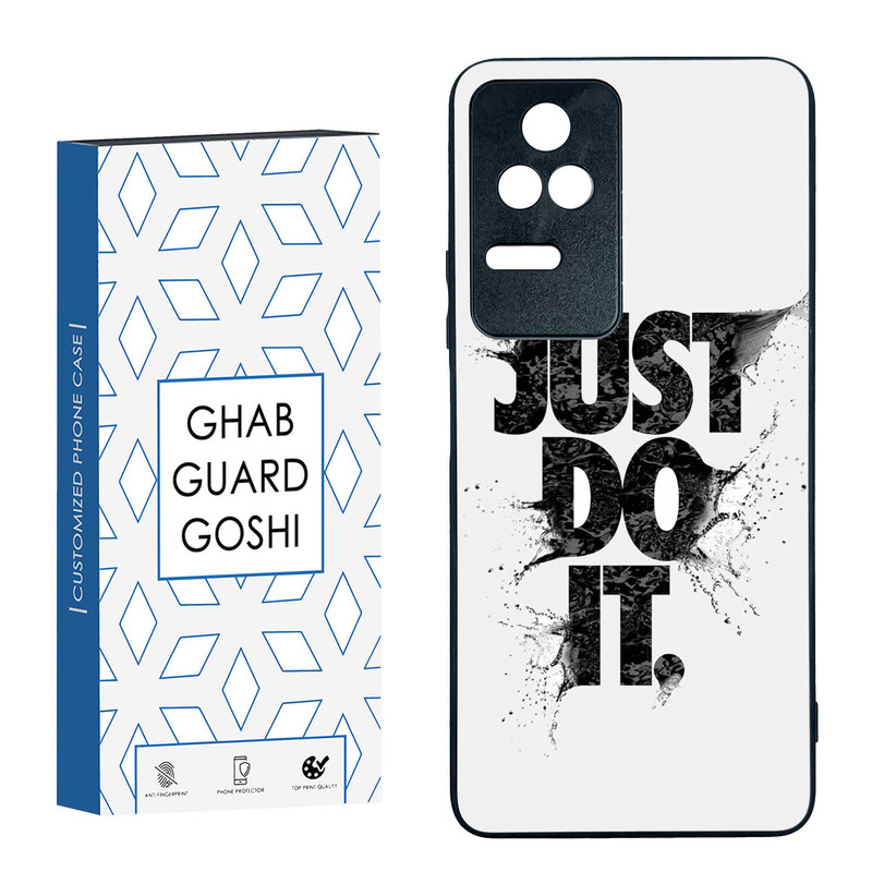 کاور قاب گارد گوشی طرح just do it کد TPU-107 مناسب برای گوشی موبایل شیائومی  Redmi K40S / Poco F4 5G