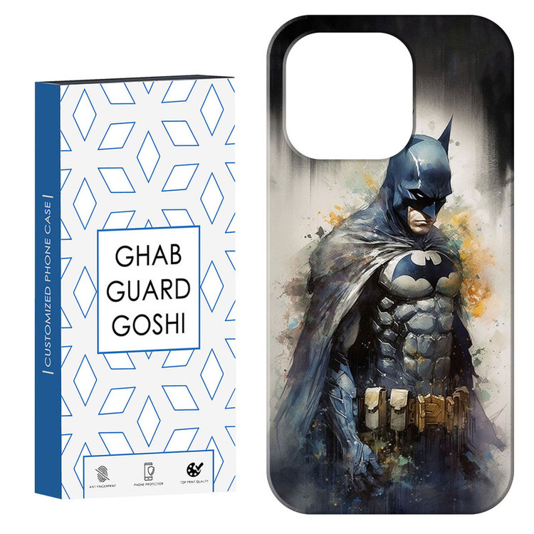 کاور قاب گارد گوشی طرح بتمن کد Dimo-615 مناسب برای گوشی موبایل اپل IPHONE 16 PRO MAX
