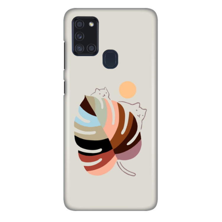 کاور طرح گربه کد DIMO-014 مناسب برای گوشی موبایل سامسونگ galaxy A 21s