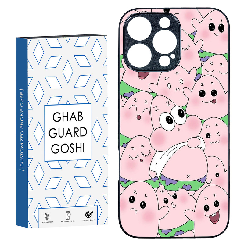 کاور قاب گارد گوشی طرح پاتریک کد TPU-101 مناسب برای گوشی موبایل اپل Iphone 16 Pro Max