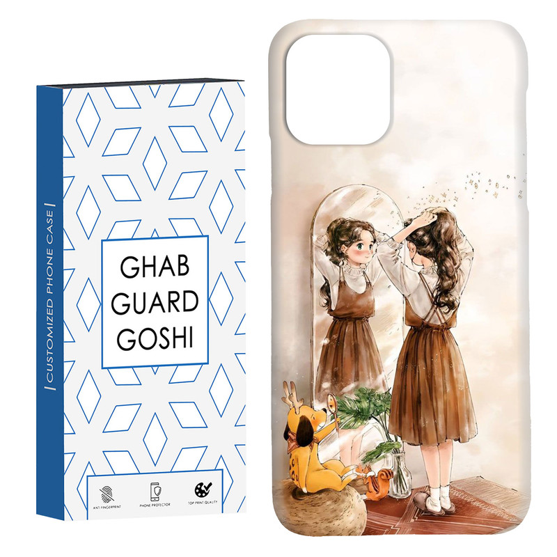 کاور قاب گارد گوشی طرح دخترانه کد Dimo-019 مناسب برای گوشی موبایل اپل  IPHONE 11 PRO MAX