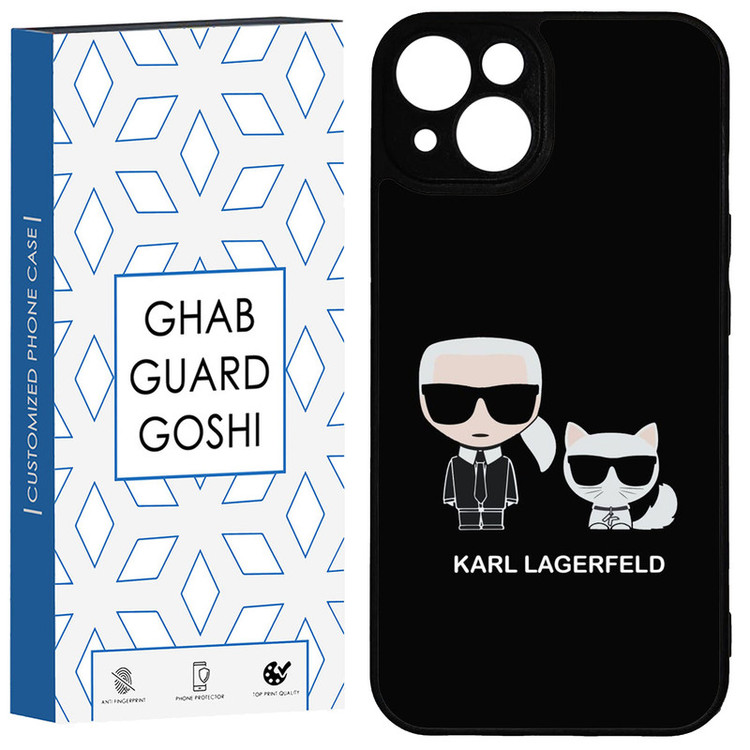 کاور قاب گارد گوشی طرح karl کد TPU-042 مناسب برای گوشی موبایل اپل IPHONE 13 / 14