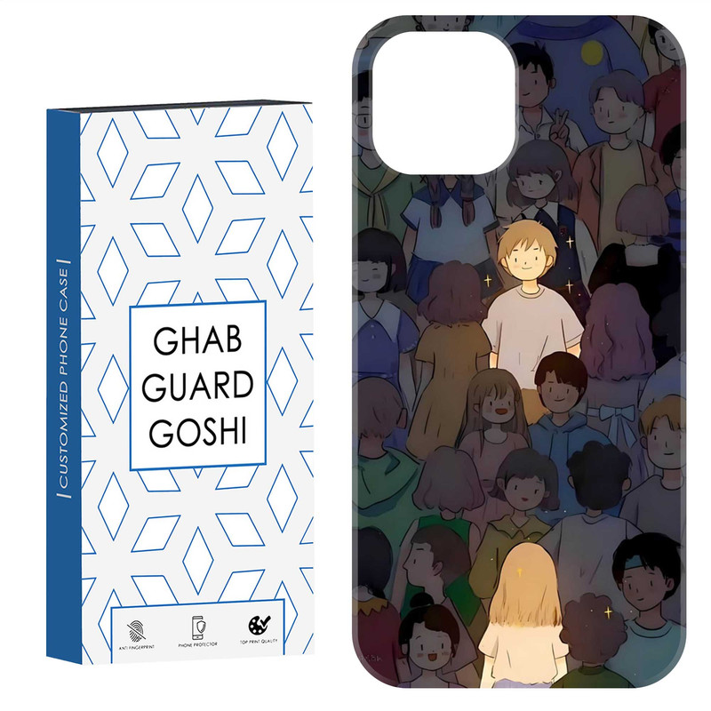 کاور قاب گارد گوشی طرح ست پسرانه کد Dimo-062 مناسب برای گوشی موبایل اپل  IPHONE 12 / 12 PRO