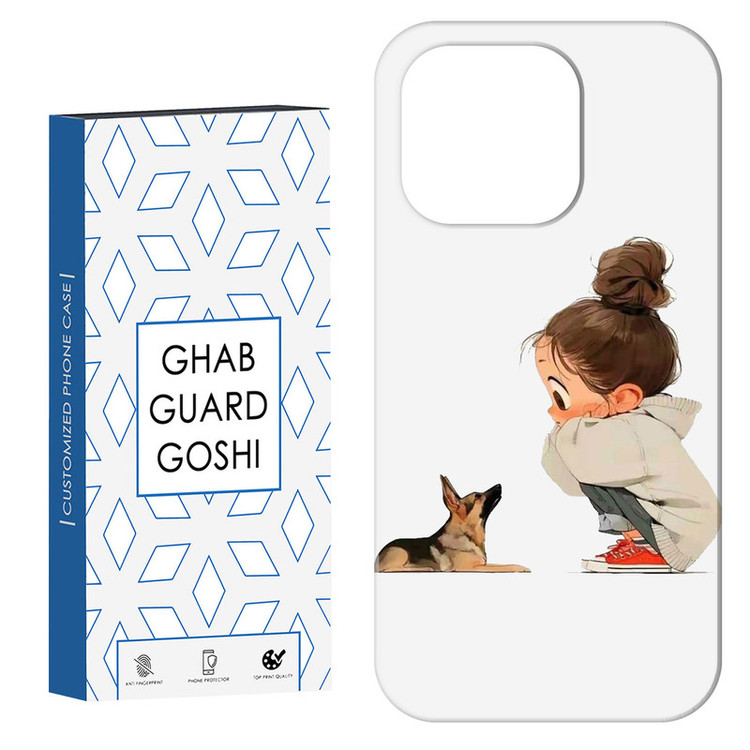 کاور قاب گارد گوشی طرح دخترانه کد Dimo-864 مناسب برای گوشی موبایل اپل IPHONE 16 PRO MAX