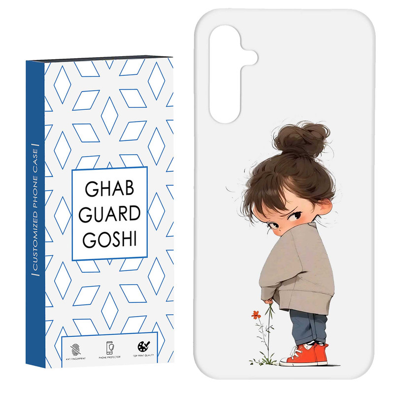 کاور قاب گارد گوشی طرح دختر ملوس کد Dimo-967 مناسب برای گوشی موبایل سامسونگ Galaxy A14