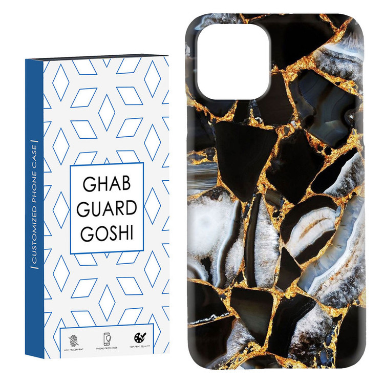 کاور قاب گارد گوشی طرح سنگ زمرد کد Dimo-783 مناسب برای گوشی موبایل اپل IPHONE 11 PRO