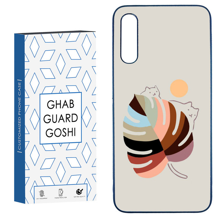 کاور قاب گارد گوشی طرح گربه کد TPU-014 مناسب برای گوشی موبایل سامسونگ Galaxy A50 / A50s / A30s