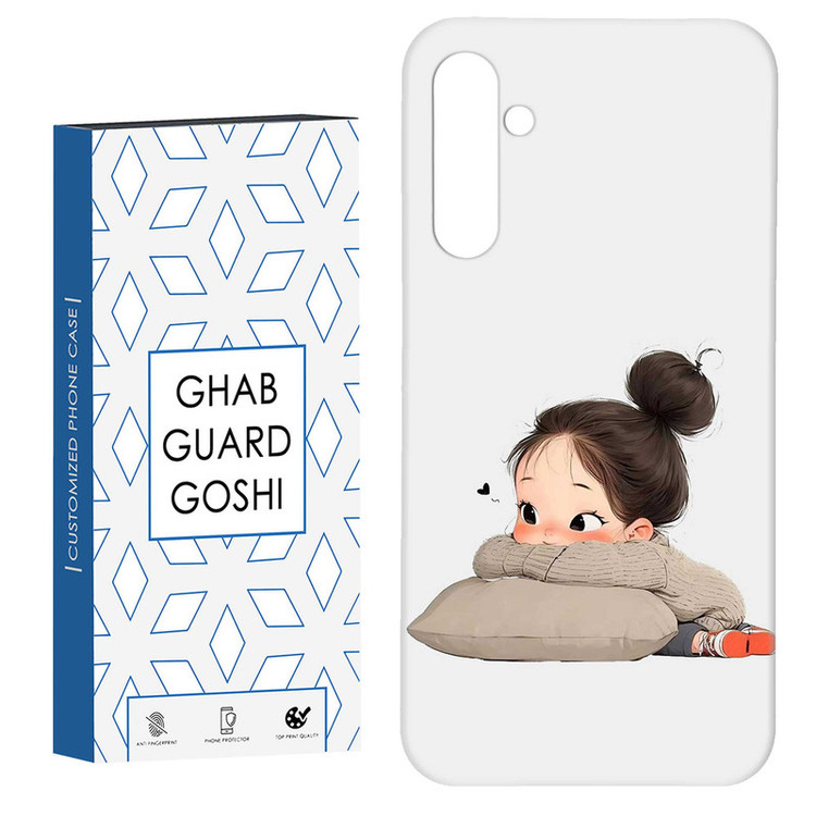 کاور قاب گارد گوشی طرح دختر ملوس کد Dimo-954 مناسب برای گوشی موبایل سامسونگ Galaxy S23 Fe
