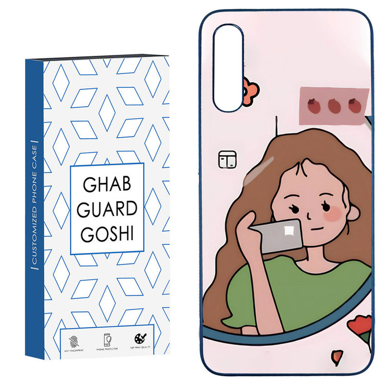 کاور قاب گارد گوشی طرح دخترانه کد TPU-005 مناسب برای گوشی موبایل سامسونگ Galaxy A50 / A50s / A30s