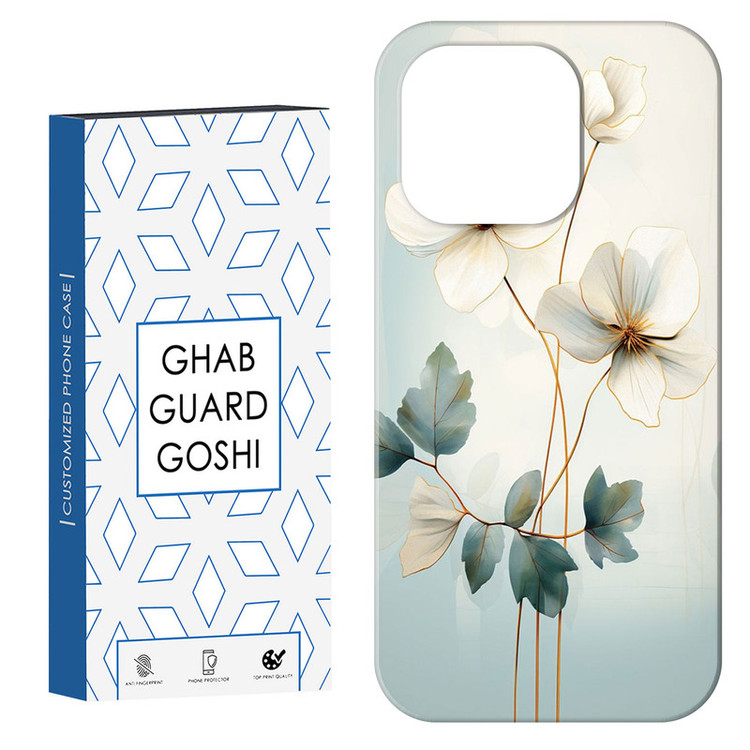 کاور قاب گارد گوشی طرح گل کد Dimo-480 مناسب برای گوشی موبایل اپل IPHONE 15 PRO