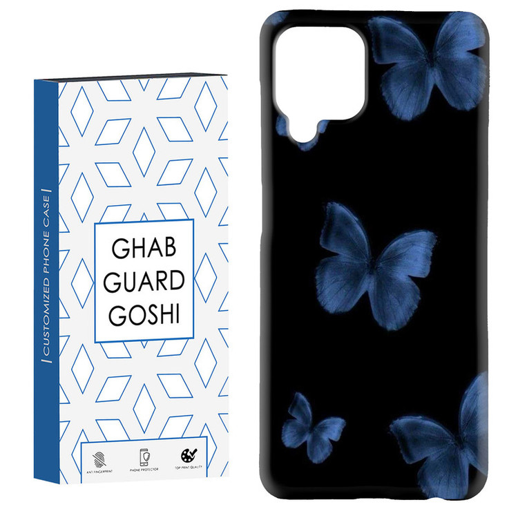کاور قاب گارد گوشی طرح پروانه کد Dimo-947 مناسب برای گوشی موبایل سامسونگ Galaxy A12 / M12