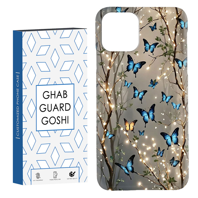 کاور قاب گارد گوشی طرح پروانه کد Dimo-382 مناسب برای گوشی موبایل اپل  IPHONE 11