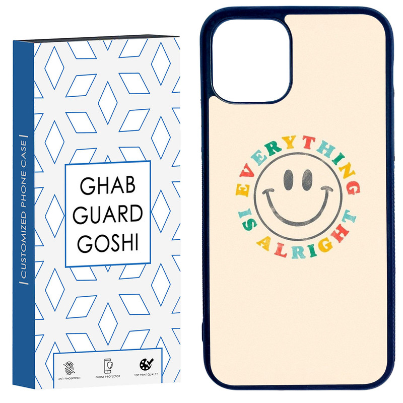 کاور قاب گارد گوشی طرح خوشحال کد TPU-247 مناسب برای گوشی موبایل اپل Iphone 11 PRO
