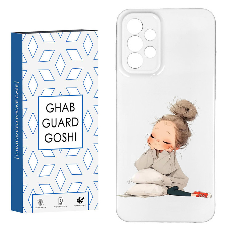 کاور قاب گارد گوشی طرح فانتزی دختر ملوس کد HARD-012 مناسب برای گوشی موبایل سامسونگ GALAXY A53