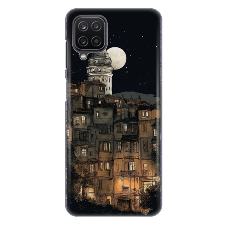 کاور طرح ماه و روستا کد DIMO-098 مناسب برای گوشی موبایل سامسونگ Galaxy F62 / Galaxy M62
