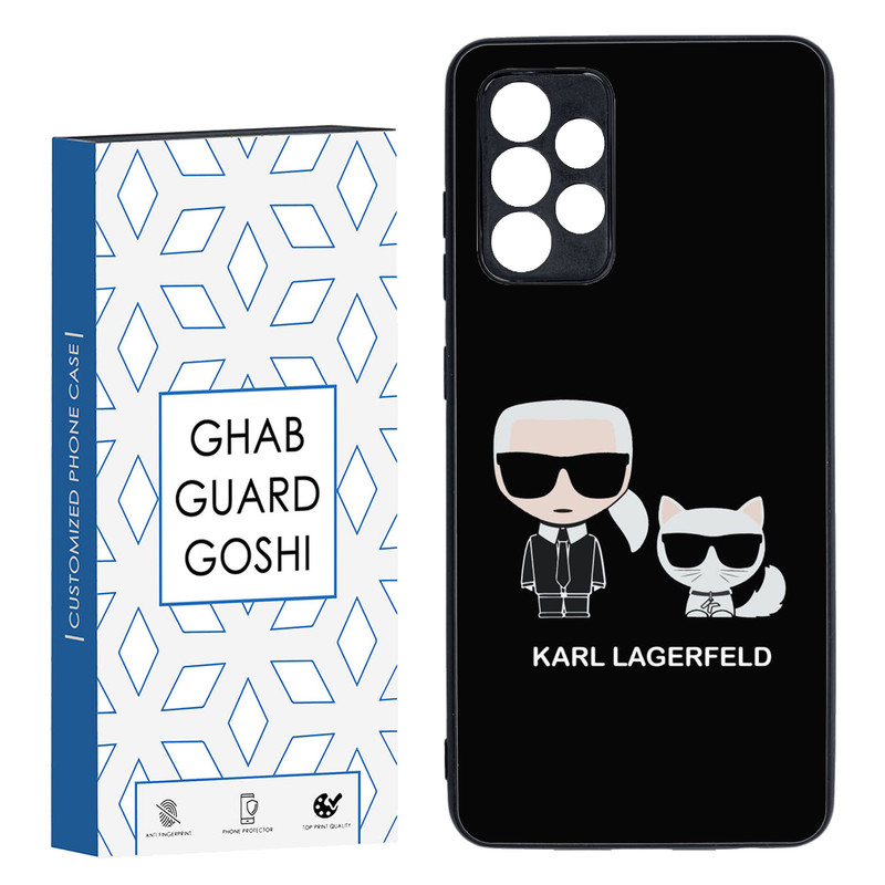 کاور قاب گارد گوشی طرح karl کد TPU-042 مناسب برای گوشی موبایل سامسونگ Galaxy A52