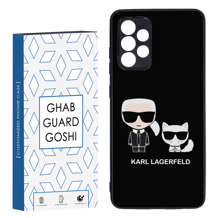 کاور قاب گارد گوشی طرح karl کد TPU-042 مناسب برای گوشی موبایل سامسونگ Galaxy A52