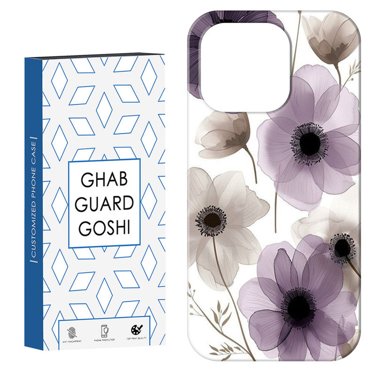 کاور قاب گارد گوشی طرح گل کد Dimo-504 مناسب برای گوشی موبایل اپل IPHONE 15 PRO MAX