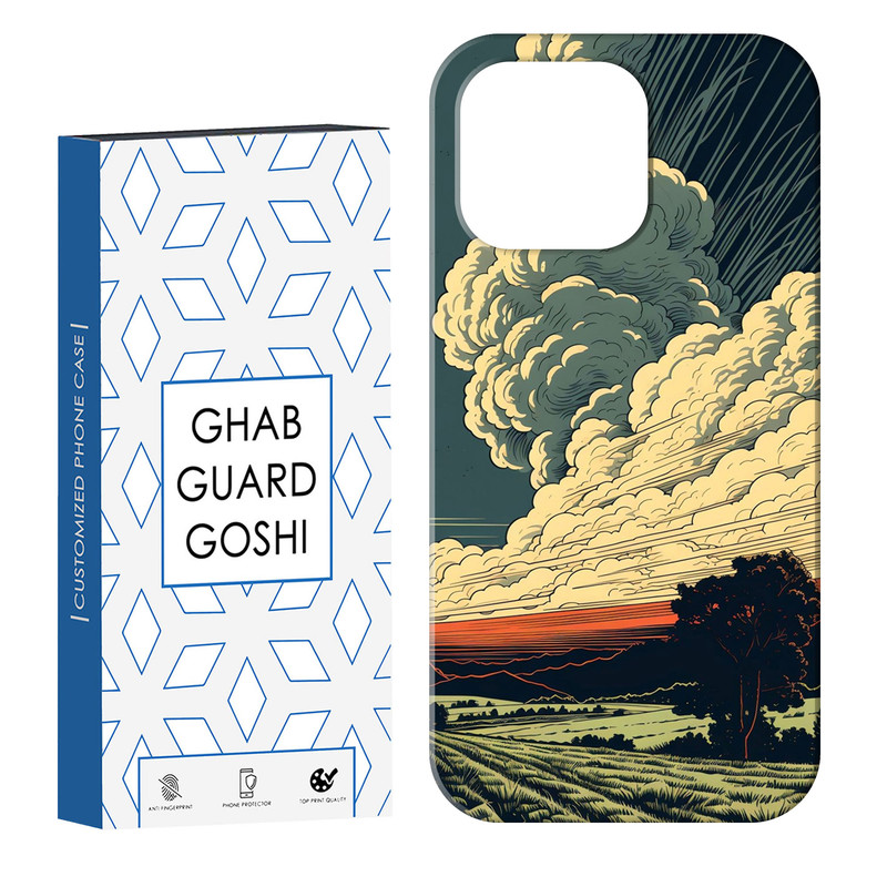 کاور قاب گارد گوشی طرح منظره کد Dimo-163 مناسب برای گوشی موبایل اپل  IPHONE 13 PRO MAX