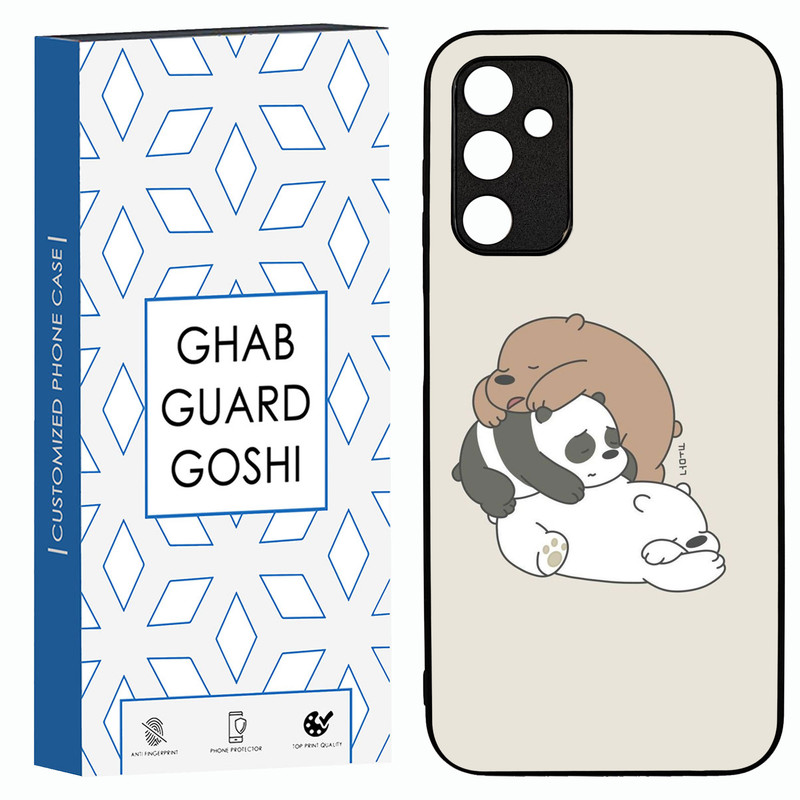 کاور قاب گارد گوشی طرح سه خرس کله پوک کد TPU-274 مناسب برای گوشی موبایل سامسونگ Galaxy A14