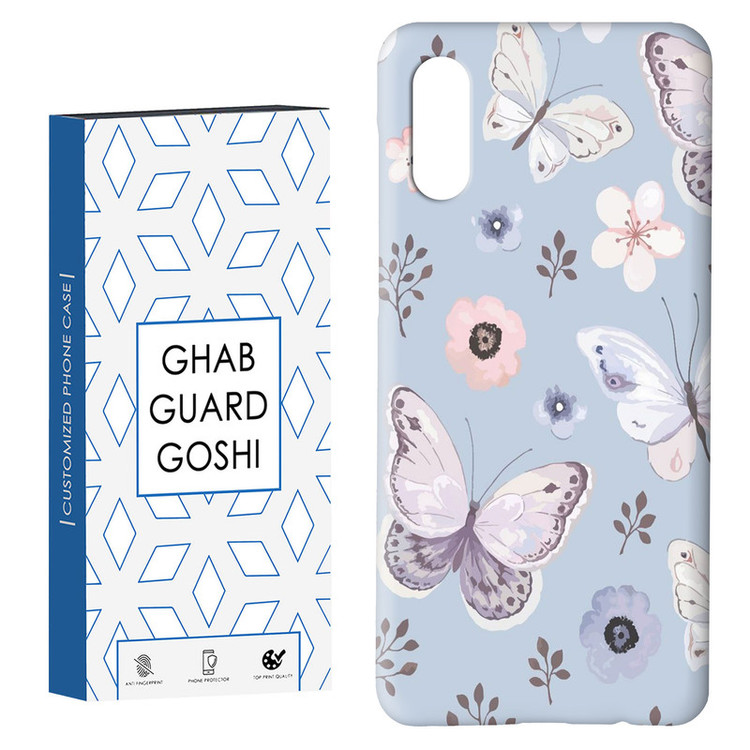 کاور قاب گارد گوشی طرح پروانه کد Dimo-004 مناسب برای گوشی موبایل سامسونگ Galaxy A02 / M02
