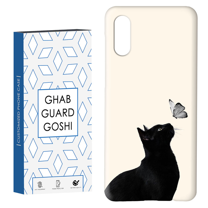 کاور قاب گارد گوشی طرح گربه کد Dimo-316 مناسب برای گوشی موبایل سامسونگ Galaxy A02 / M02