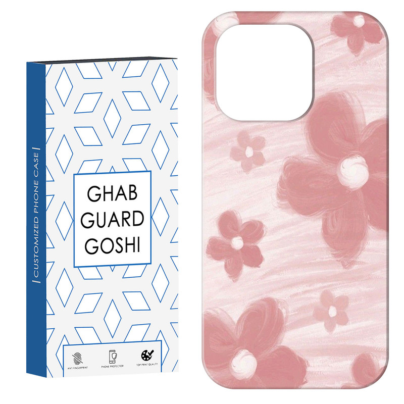 کاور قاب گارد گوشی طرح گل کد Dimo433- مناسب برای گوشی موبایل اپل  IPHONE 15 PRO
