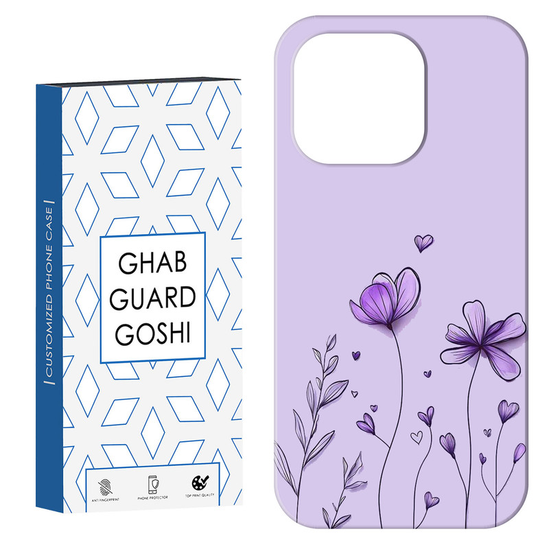 کاور قاب گارد گوشی طرح گل کد Dimo-861 مناسب برای گوشی موبایل اپل  IPHONE 16 PRO MAX