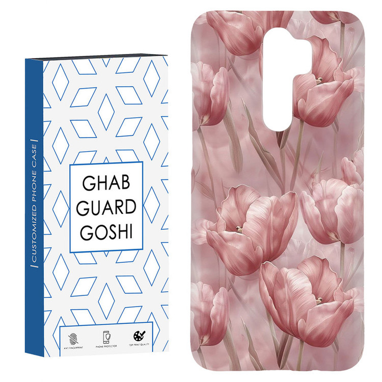 کاور قاب گارد گوشی طرح گل کد Dimo-310 مناسب برای گوشی موبایل شیائومی Redmi Note 8 pro