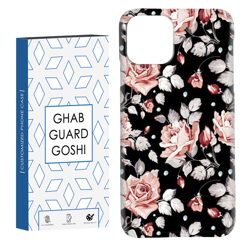 کاور قاب گارد گوشی طرح گلبرگ کد Dimo-762 مناسب برای گوشی موبایل اپل  IPHONE 11 PRO