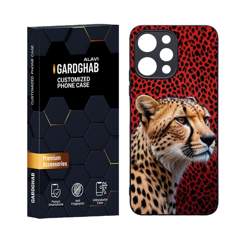 کاور گارد قاب علوی مدل دورژله ای حیوانات مناسب برای گوشی موبایل شیائومی Poco M6 pro 5G