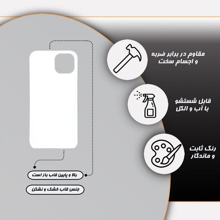 کاور قاب گارد مدل دخترانه مناسب برای گوشی موبایل اپل iPhone 12