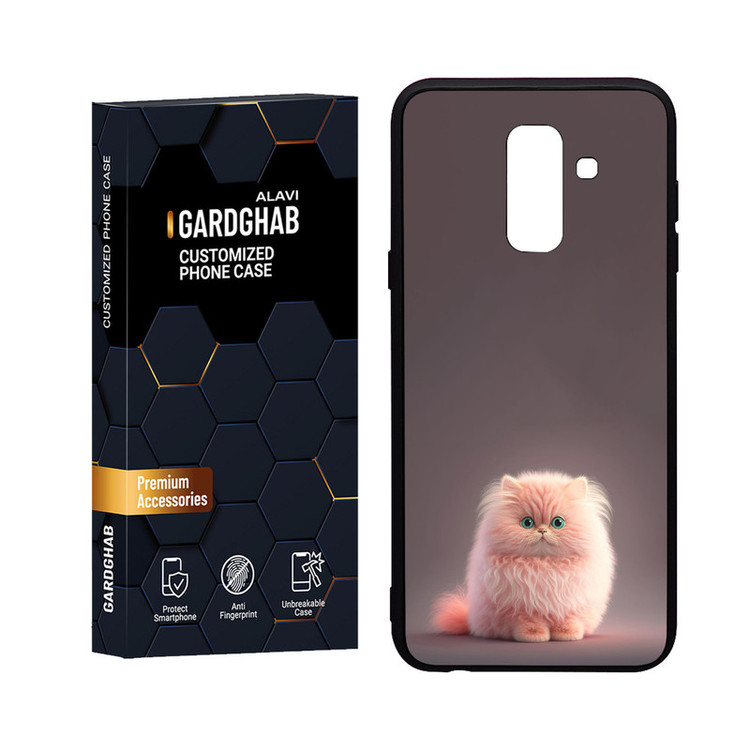 کاور گارد قاب علوی مدل Glass مناسب برای گوشی موبایل سامسونگ Galaxy A6 Plus