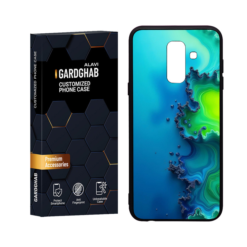 کاور گارد قاب علوی مدل Glass مناسب برای گوشی موبایل سامسونگ Galaxy J8 2018