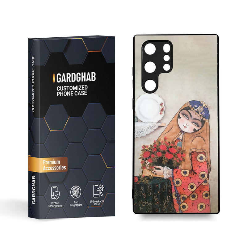 کاور گارد قاب مدل دخترانه مناسب برای گوشی موبایل سامسونگ Galaxy S22 Ultra