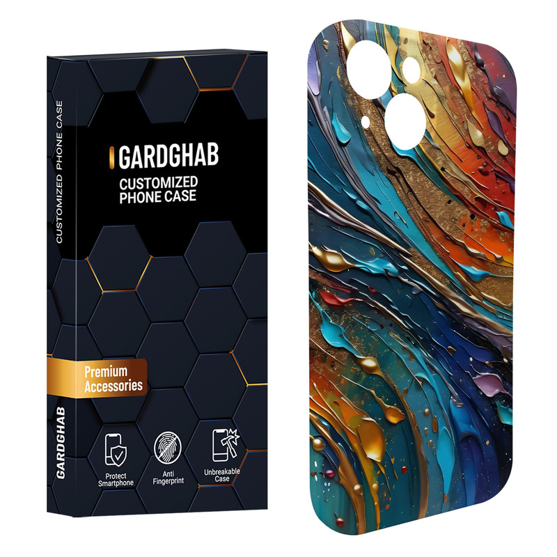 کاور گاردقاب مدل ساده مناسب برای گوشی موبایل اپل iPhone15 plus