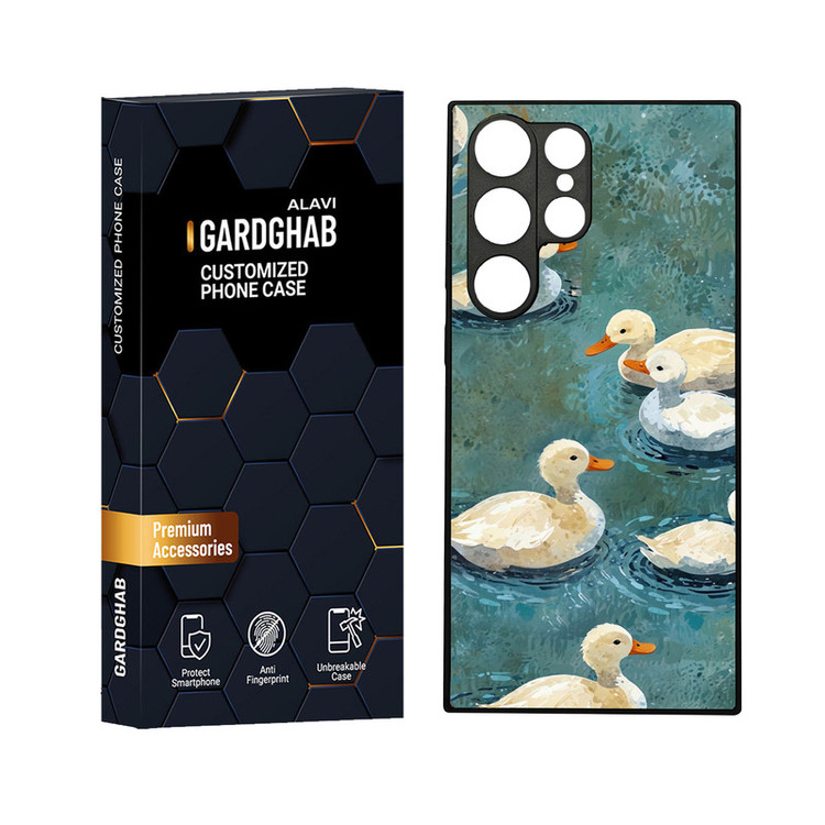 کاور گارد قاب علوی مدل دورژله ای مناسب برای گوشی موبایل سامسونگ Galaxy S23 Ultra