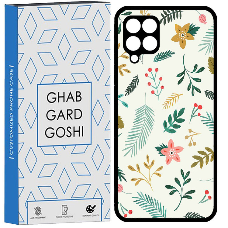 کاور قاب گارد گوشی طرح گل کد TPU-036 مناسب برای گوشی موبایل سامسونگ Galaxy A12 / M12