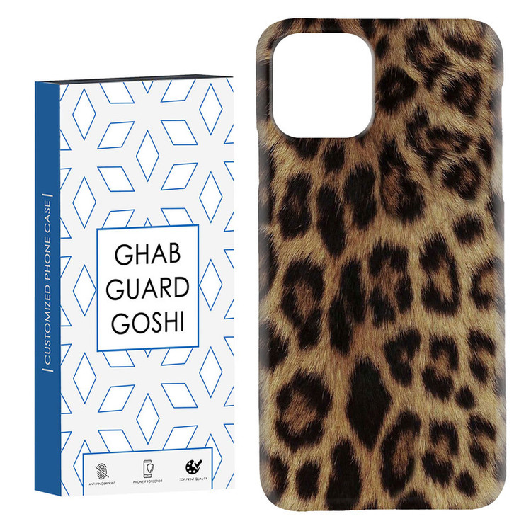 کاور قاب گارد گوشی طرح پلنگی کد Dimo-980 مناسب برای گوشی موبایل اپل IPHONE 11
