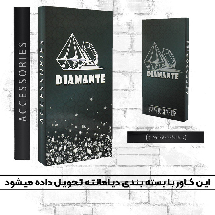 کیف کلاسوری دیامانته مدل Tango Bk مناسب برای گوشی موبایل آنر X6