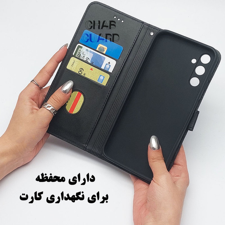 کیف کلاسوری قاب گارد مدل CLASSLENS مناسب برای گوشی موبایل شیائومی Redmi A1 Plus / Redmi A2 Plus / Poco C50 / Poco C51