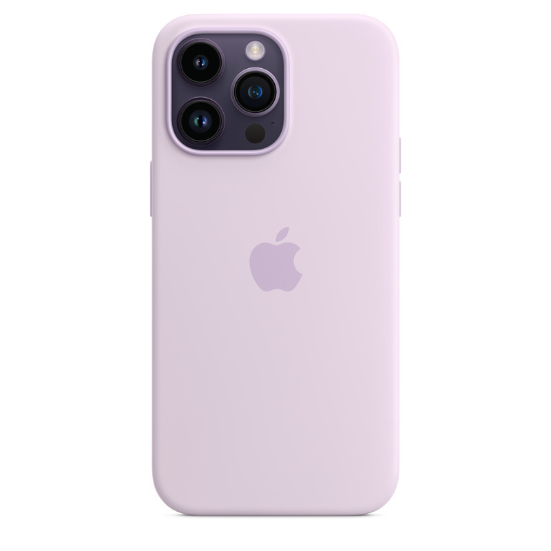 کاور طرح سیلیکونی مدل ساده مناسب برای گوشی موبایل اپل iphone 13 promax