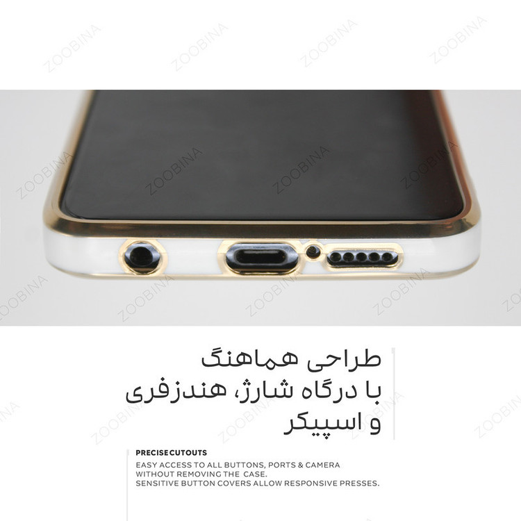 کاور زوبینا طرح فضانورد مدل astronaut مناسب برای گوشی موبایل سامسونگ Galaxy A34