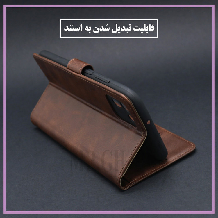 کیف کلاسوری مستر قاب مدل چرمی مناسب برای گوشی موبایل سامسونگ Galaxy A35