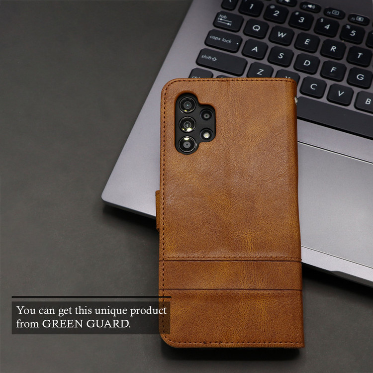 کیف کلاسوری گرین گارد مدل چرمی RD Kit مناسب برای گوشی موبایل شیائومی Redmi Note 12 4G به همراه بندآویز